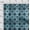 Teal Blue, variant on oneOone Organic Cotton Poplin Twill Fabric Diamond Kasuri Printed Craft Fabric BTY 42 Inch Wide