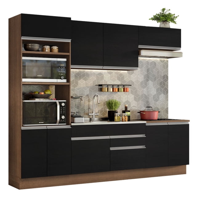 Cocina Integral Completa Modular Madesa Glamy 270cm MN 13