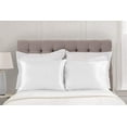 thumbnail image 2 of BLISSFORD Satin Pillowcase with Zipper, for Hair and Skin Care, Feels Soft and Cool Like a Silk Pillowcase, Satin Pillow Cases 2 Pack, Silk Pillow Cover, White - Standard Size, Set of 2, 2 of 7