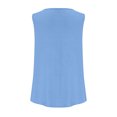 thumbnail image 4 of Plebaso Tank Tops for Women Summer Sleeveless Square Neck T Shirts Casual Beach Vacation Tunic Tanks, 4 of 7