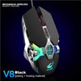 thumbnail image 4 of Mechanical Mouse Wired Gaming Computer Mouse Programmable Gaming Mouse With Colorful Breathing Light No.3, 4 of 6