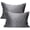 Charcoal, variant on Kitsch Modern Pillowcases, 600 Thread Count, Pink, Satin