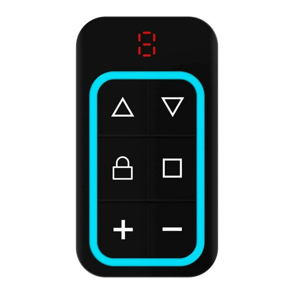 Tnarru Garage Door Opener Remote Control Compact Outdoor Vehicle Gate Opener Remote Blue