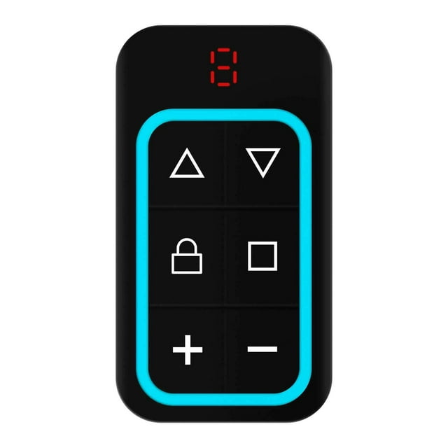 Elodie Garage Door Opener Remote Control Compact Outdoor Vehicle Gate Opener Remote Blue