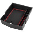 thumbnail image 2 of Center Console Organizer Tray Compatible with 2019 to 2024 Car Plastic Car Armrest Insert Storage Tray Interior Accessories Center Console Organizer Storage Box with Cable Hole for Phones, 2 of 8