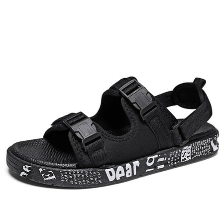 

HEBELEENA Athletic Sport Sandals Men s Outdoor Hiking Sandals Open Toe Water Shoes Waterproof Comfortable Beach Fisherman beach sandals