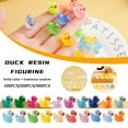 thumbnail image 3 of Mini Resin Duck-Tiny Duck Fairy Garden DIY Kit Micro Plant Decor Landscape J1I6, 3 of 5
