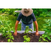 Vita Gardens Outdoor Patio Gardening Composting Keyhole Garden Bed, 6L x 6W