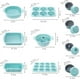 thumbnail image 3 of Juego de utensilios de cocina de silicona para hornear, 34 piezas/juego de utensilios de silicona antiadherentes para hornear que incluyen molde para hornear, molde para pasteles, molde para donas,, 3 of 7