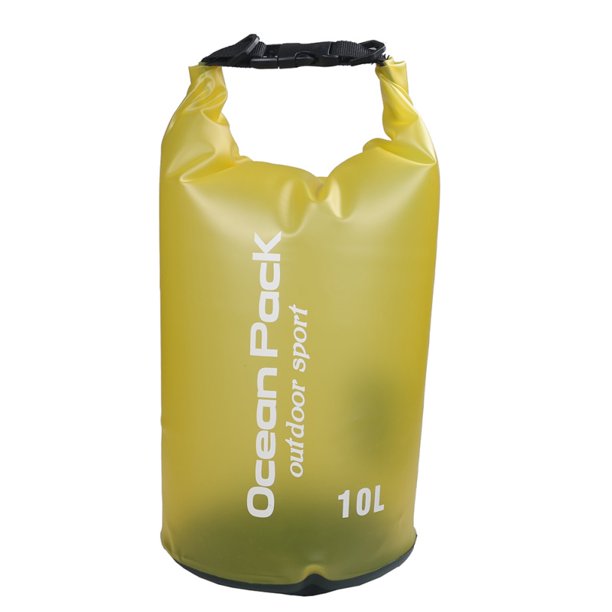 2L 5L 10L Waterproof Dry Bag Outdoor Beach Single Shoulder Strap PVC