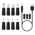 thumbnail image 1 of 11in1 5V USB to DC 5.5x2.1mm Plug Charging Cord for Fan Speaker Router Cellphone, 1 of 3