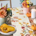 thumbnail image 4 of Thanksgiving Pumpkin Table Runner, Autumn Thanksgiving Kitchen Dining Table Decoration for Home Party Decor 13x60 Inches, 4 of 9