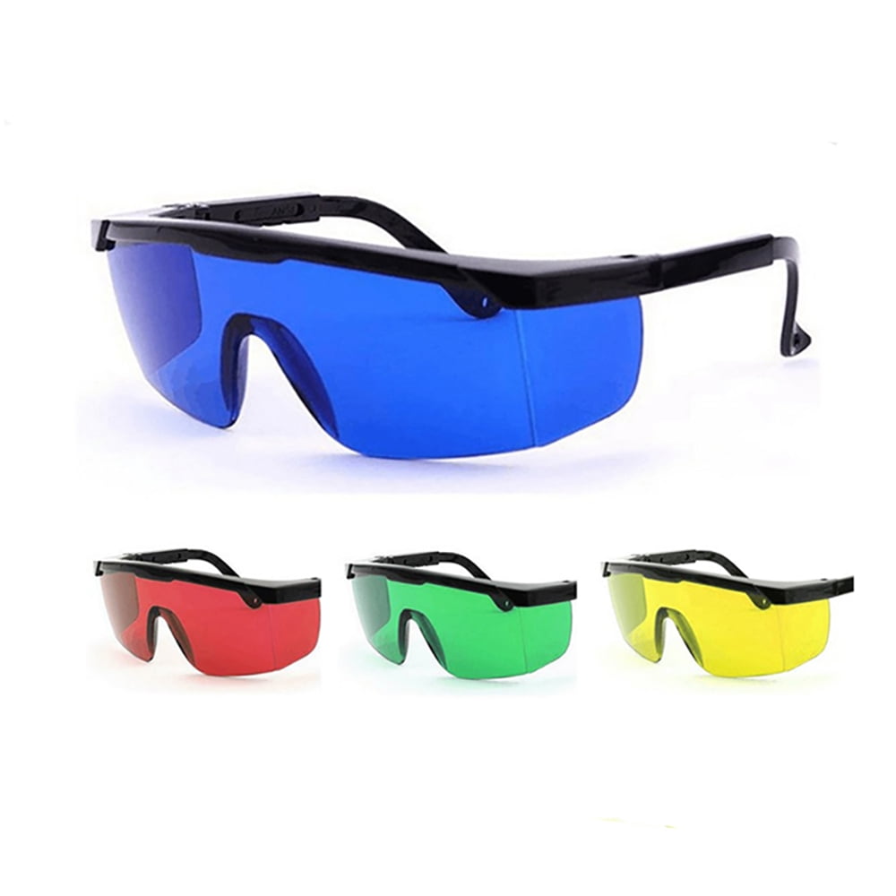 2pcs Red Laser Eye Protection Safety Glasses & Goggles for Green UV Lasers 