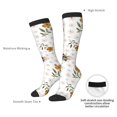 thumbnail image 6 of Salouo Bees And Flowers Print Women's Men's Ankle Socks 1-pack Casual Athletic Socks for Unisex Adult Moisture-Wicking Socks for Daily Wear/Running/Sport, 6 of 8