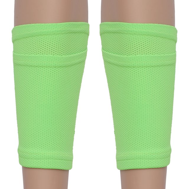 Protección De Piernas De Fútbol Funcional Espinillera De Fútbol Con Bolsillo Calcetines Transpirables Almohadillas Protección Elástica Soporte De Pierna Protección Simple Manga De Pierna Moyic OD010427-05