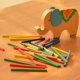 thumbnail image 4 of Juguetes para niños con juego de frijoles, Juguetes para niños con forma, Bloques de geometría, Juguetes de juego con equilibrio del elefante, Juguetes con colores, Juguetes de madera macizos, 4 of 9