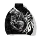 thumbnail image 3 of Abrigos de invierno para hombre, parkas, deportes de ocio, chaquetas acolchadas para hombre, estampado personalizado de calavera de guerrero, abrigo cómodo y cálido para hombre, 3 of 5