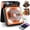 Orange, variant on Solar Powered Camping Fan, 12000mAh Portable Tent Fan with LED Light, 4 Speeds & 3 Timers, USB Rechargeable Fan,Green