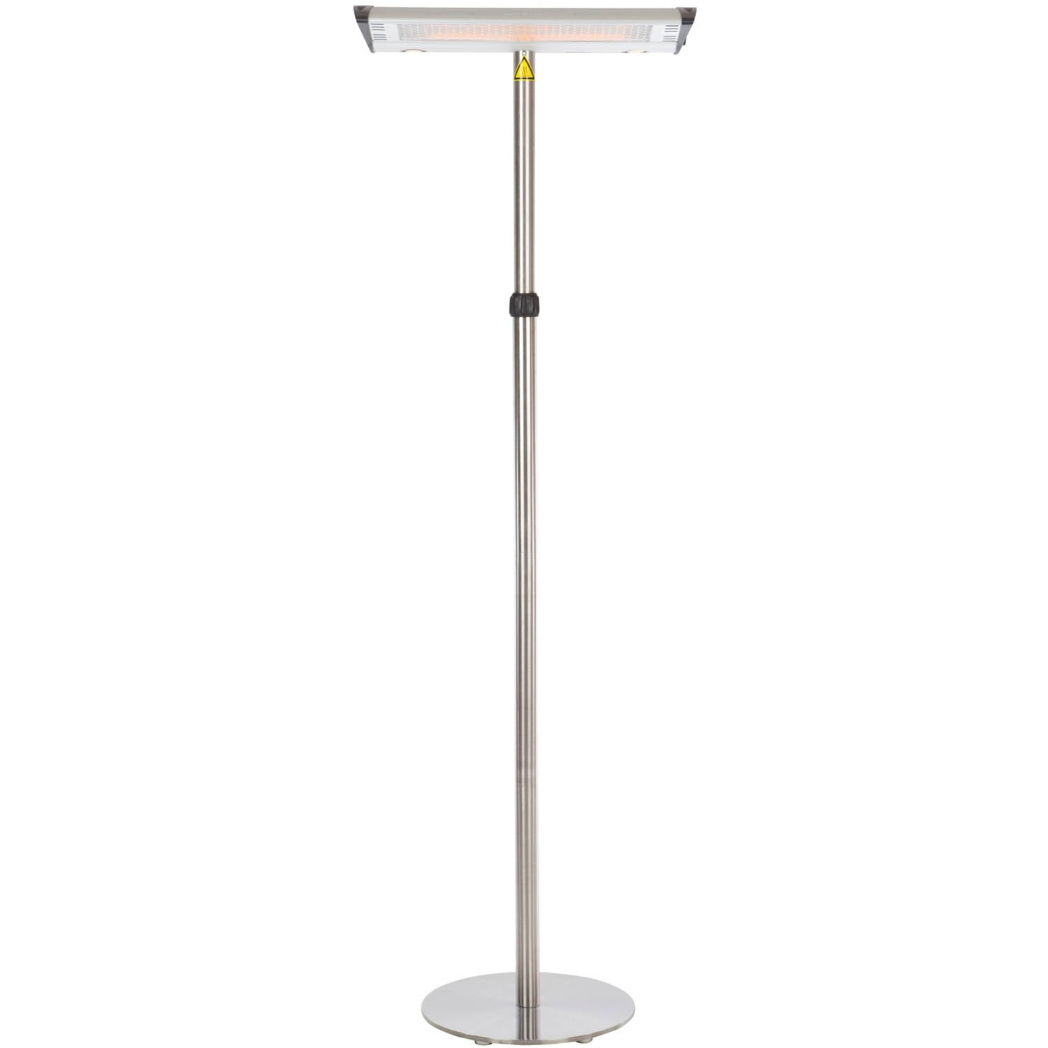 Morrison Dual Head Floor Standing Halogen Patio Heater by Well Traveled Living