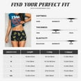 thumbnail image 5 of Sikiie Avocado Print Workout Shorts Women Scrunch Butt Gym Shorts Seamless High Waist Tummy Control Yoga Biker Athletic Shorts, 5 of 5