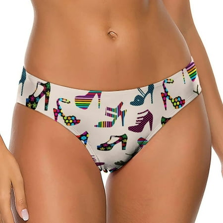 Ladies High Heels Shoes Women s Low Waist T-Back Thong Panty Underwear Brief Cute