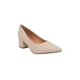 thumbnail image 2 of Zapatilla cerrada charol Vizzano 1220315 tacón bloque beige 27, 2 of 3