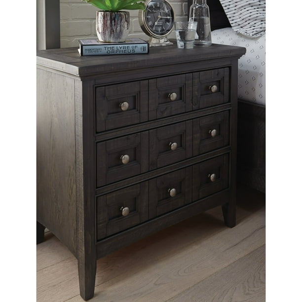 Magnussen Westley Falls Relaxed Traditional Graphite 3 Drawer ...