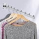 thumbnail image 3 of 5 Piezas Perchero De Pared Estante Desmontable Para Colgar Ropa Barra De Ropa Multiusos Ideal Para BalcóN BañO Y Dormitorio, 3 of 9