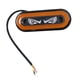 thumbnail image 2 of Luz de posición lateral de alta visibilidad de 12 V/24 V, elegante luz de advertencia LED resistente al agua Naranja, 2 of 9