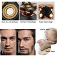 thumbnail image 2 of 5 Head Electric Shaver for Men Razors for Bald Men Waterproof Rechargeable Rotary Shaver Trimmer Clippers, 2 of 4