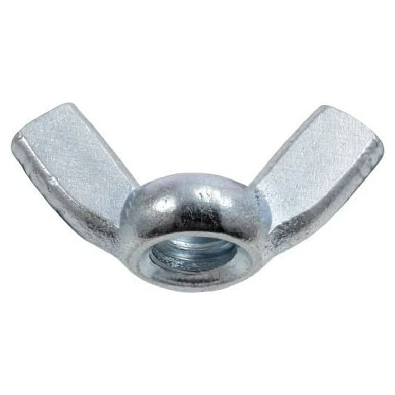 Hillman 3/8 in. Cold Forged Stainless Steel USS Wing Nut 50 pk Hillman 3/8 in. Cold Forged Stainless Steel USS Wing Nut 50 pk