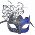 thumbnail image 1 of Butterfly Rhinestone Metal Venetian Women Mask For Masquerade/mardi Gras Party/sexy Costume Ball/wedding, 1 of 4