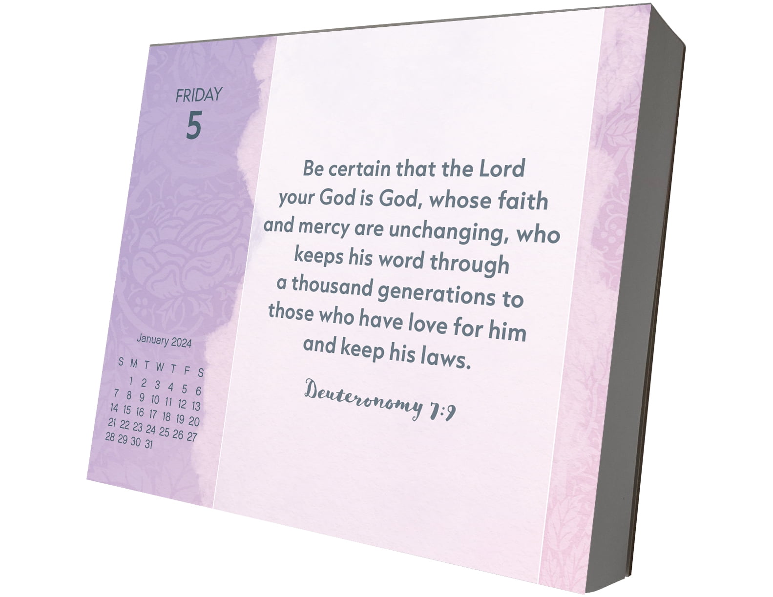 2024 Bible Verses Box Calendar