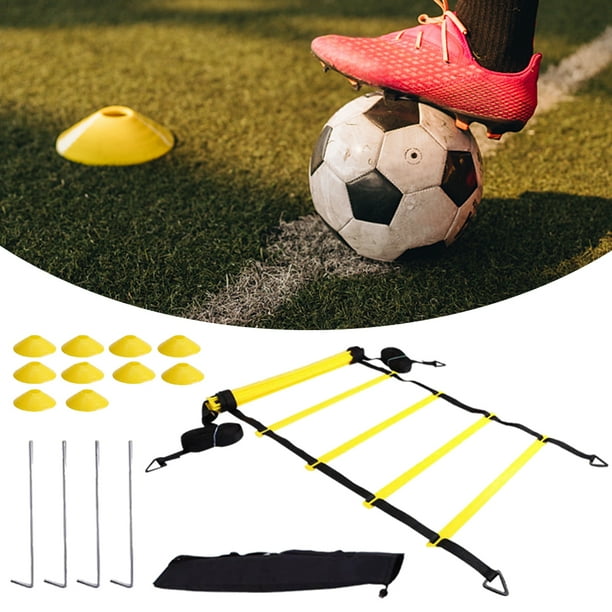 Conjunto de entrenamiento de agilidad de fútbol, equipo deportivo de entrenamiento de fútbol, accesorios de fútbol