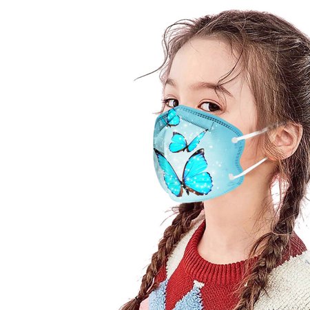 Cotonie Kids Disposable Mask 2-10 Years Old 5-Layer High-Density Mask PM2.5 Pollution Protection For Children