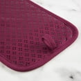thumbnail image 4 of KitchenAid Asteroid Pot Holder 2-Pack Set, Beet, 7"x10", 4 of 7
