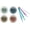Blue Patina, variant on Ranger Perfect Pearls Bundles with PTP Detail Sticks Cappuccino, Perfect Pearl, Pewter, Perfect Bronze