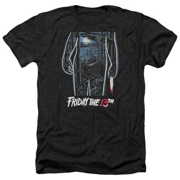 Friday The 13Th - 13Th Poster - Heather Short Sleeve Shirt - XX-Large