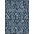 thumbnail image 2 of Addison Rugs Chantille Indoor/Outdoor Transitional Damask Navy Washable Rectangle Rug, 5' x 7'6", 2 of 6