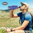 thumbnail image 7 of 600ml Vacuum Insulated Sports Water Bottle with Foldable Straw Stainless Steel Portable Thermos Cup Red and White Stripes Stars, 7 of 7