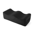 thumbnail image 1 of Cojín de asiento recuperación postoperatoria levantamiento de cadera cojín de asiento de coche desmontable para dolor de coxis silla de oficina negro, 1 of 12