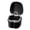 Black, variant on Dental Orthodontic Retainer Container Cleaning Case,Denture Bath Box Case Cup Holder,Mouthguard Storage Soaking Case - Pink