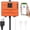 Orange, variant on WiFi Sump Pump Controller with Alarm, Real-Time Water Level Monitoring, Failure & Overload Alerts, Keep Basement Dry, for Sump, Submersible & Utility Pumps