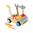 thumbnail image 2 of Herramienta de construcción para niños, banco de trabajo, juego de simulación, juguetes de desarrollo educativo temprano, herramientas de reparación, Auto Hugo reparación llave juguetes, 2 of 10