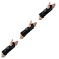 thumbnail image 1 of Soidarity Muñequera de poliéster Transpirable Absorbente de sudor Reemplazo Compresión Soporte ajustable con placa de acero Izquierda Type1 NO1, 1 of 6