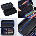 thumbnail image 4 of Empty Carrying Hard Storage Case Organiser for Writing Stationery Tools/Pens/Pencils/Markers, 4 of 5