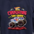 thumbnail image 3 of Hot Wheels - Crushing 2nd Grade - Youth Crewneck Fleece Sweatshirt, 3 of 5