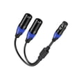 thumbnail image 1 of Cable divisor DENGXMXG XLR 1 hembra a 2 macho, 1 of 5