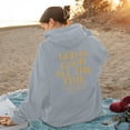 thumbnail image 3 of Christian Hoodies for Women 2025 God Is Good All The Time Hoodie with Pockets Hooded Sweatshirt Women Pullover, 3 of 4