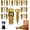 Gold, variant on Hinge Repair Screw & Expansion Anchor, 6×14mm Short Expansion Screw Set, Door Hinge Thread Repair Screws, Durable Fastener Accessories, for Cabinet Hinges Repairs & Stripped Thread (Gold, 10Pcs)